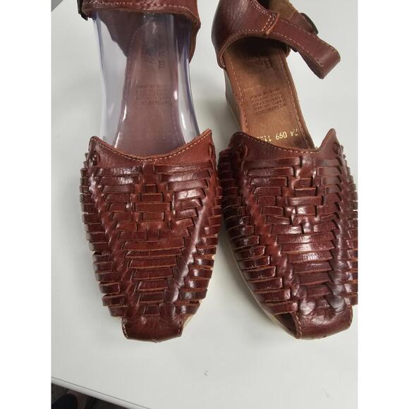 Maya Aunthentic Mexican Wedge Sandals NWOT - Picture 6 of 11